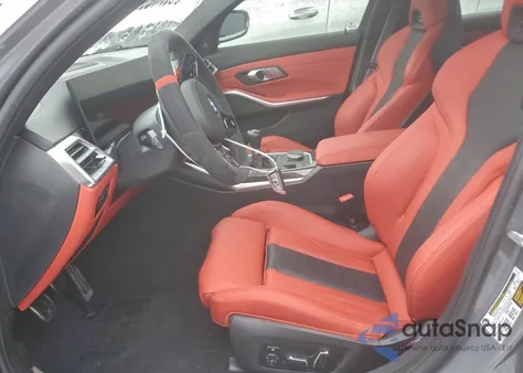 2025 BMW M3 z USA, uszkodzony, nr VIN WBS13HJ08SFU05282